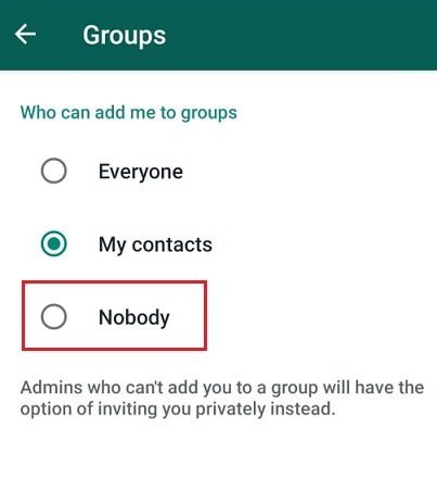 Vältä pakottamista liittymään WhatsApp-ryhmiin tällä ratkaisulla