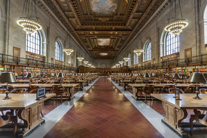 Kauniita kirjastoja maailmassa /